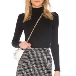 n:PHILANTHROPY Black Bodysuit Essential Top